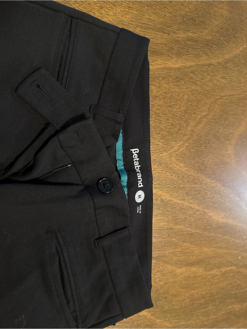 Betabrand women’s Black Dress Pants - Modern Fit